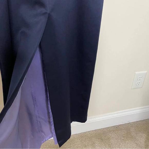 Alex Evenings Women's Maxi Formal Jacket Dress Vintage Y2K Made in USA  modest - Picture 11 of 16